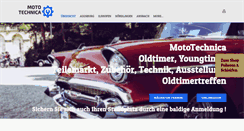 Desktop Screenshot of mototechnica.de